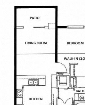 1 Bedroom 1 Bathroom